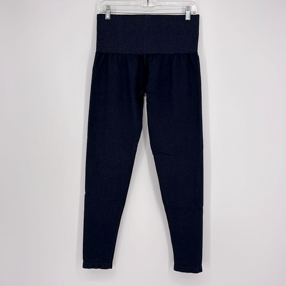 Assets by Spanx Denim Wash Seamless Leggings in Dark Navy Blue Women’s Size 1XL - Picture 7 of 10